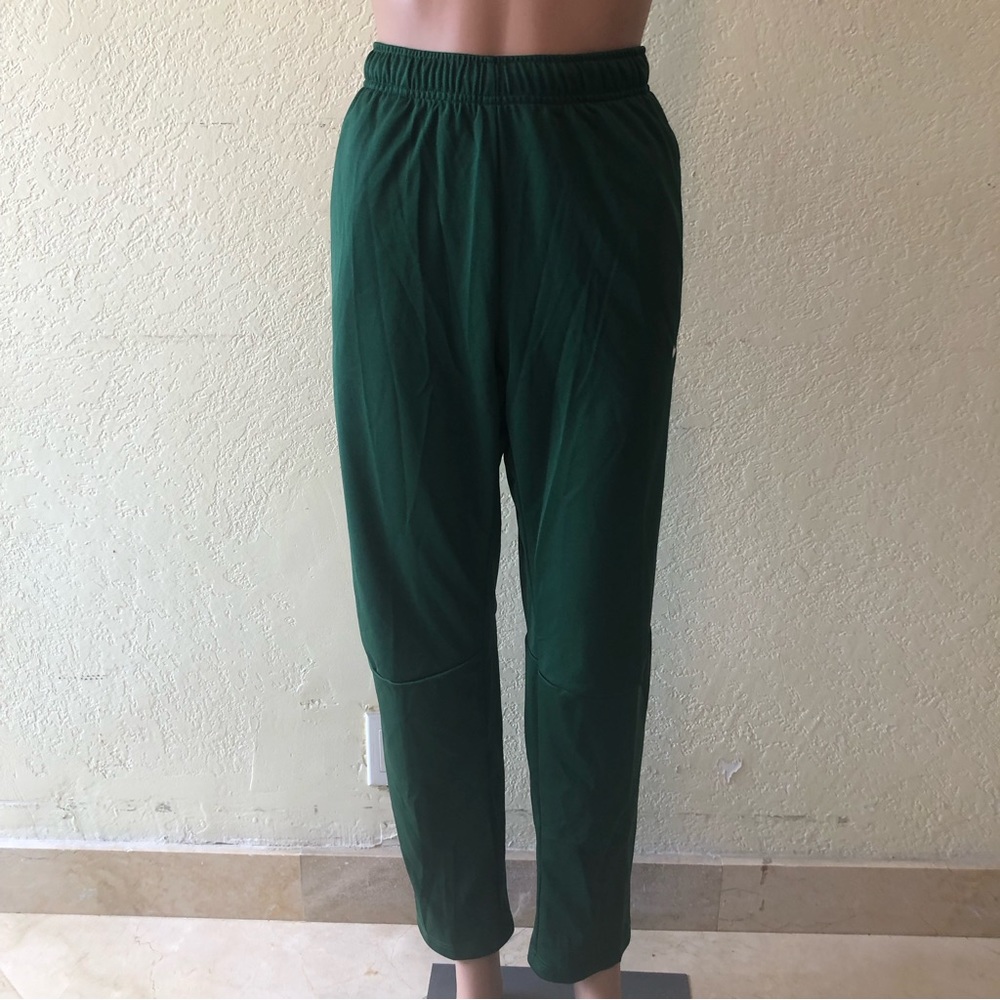 Nike Hunter Green Dri-Fit Sweatpants Joggers Women’s Size M Zippered Activewear